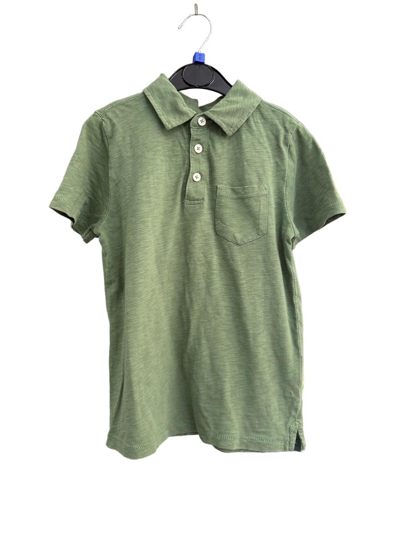 Preloved Boden - Green Polo Top (6-7y)