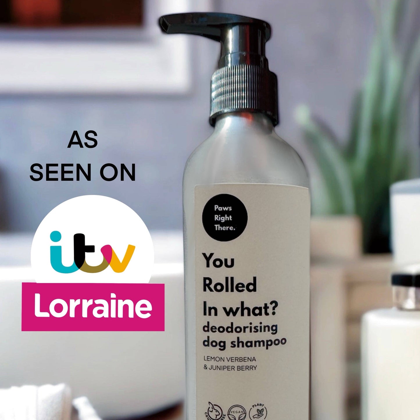 ‘You rolled in what’ | Deodorising Dog Shampoo | Natural