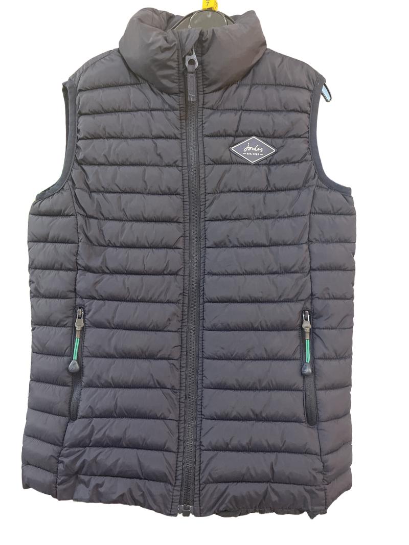 Preloved Joules - Navy Puffer Gilet (7-8y)
