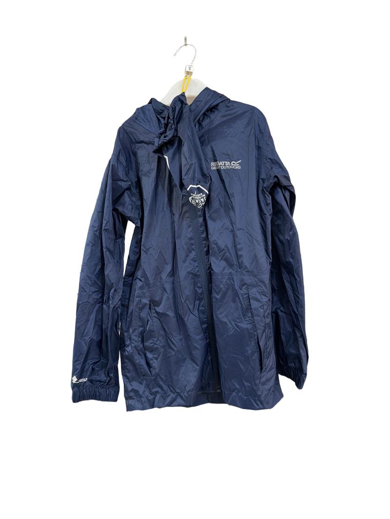 Preloved Regatta Great Outdoors - Navy Packable Waterproof Jacket With Bag (9-10y)