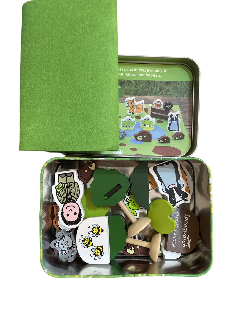 Preloved Toys - Springwatch Wildlife Garden In A Tin - Apples To Pears