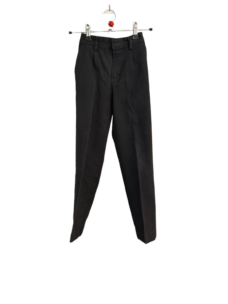 Preloved Marks & Spencer - Black Slim School Trousers (8-9y)