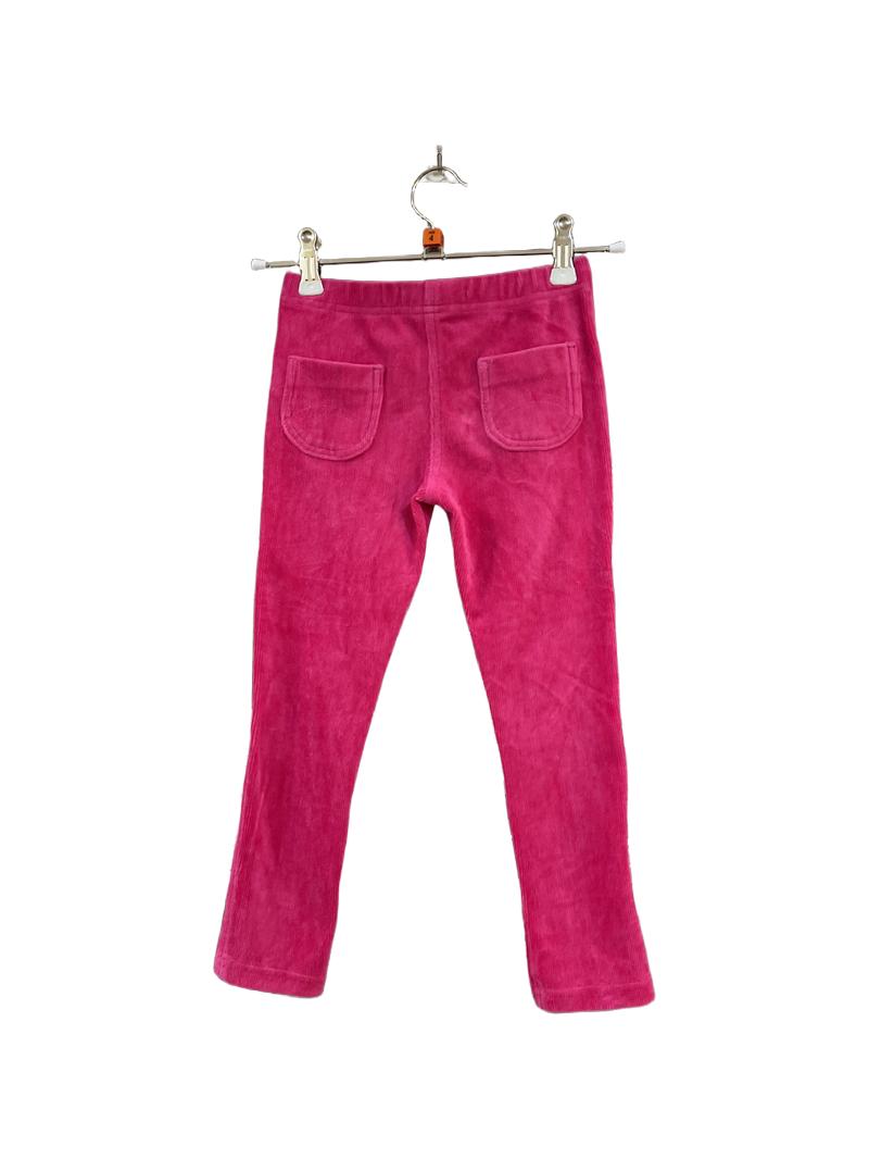 Preloved Marks & Spencer - Pink Stretchy Corduroy Leggings (4-5y)