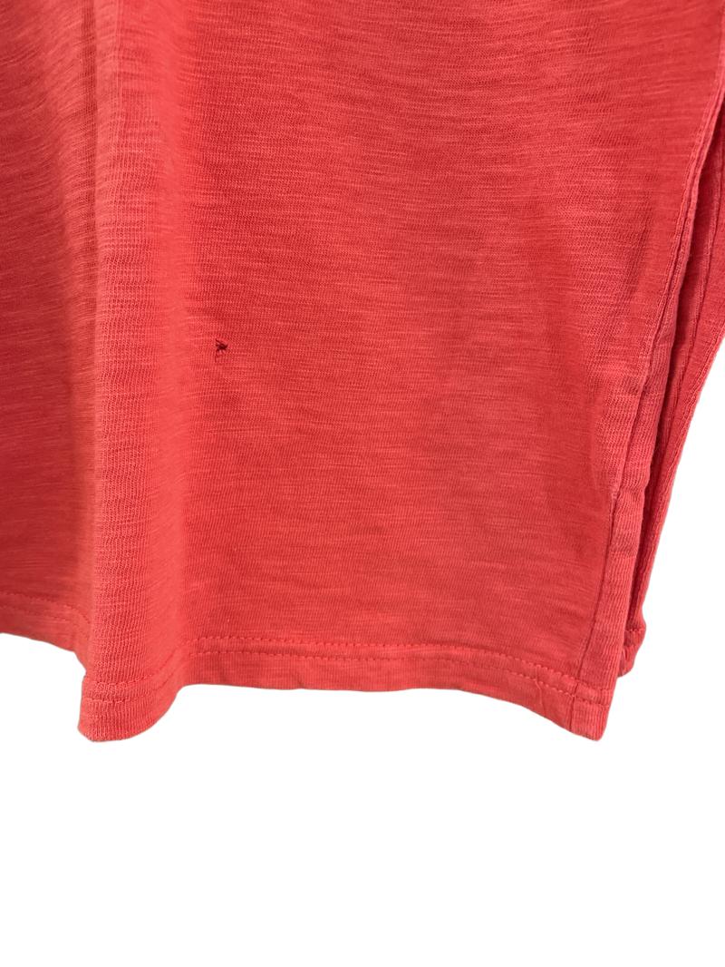 Preloved Boden - Red White Colour Block Long-sleeved T Shirt (9-10y)