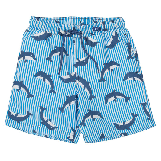 Kite Dolphin Stripe Swim Shorts