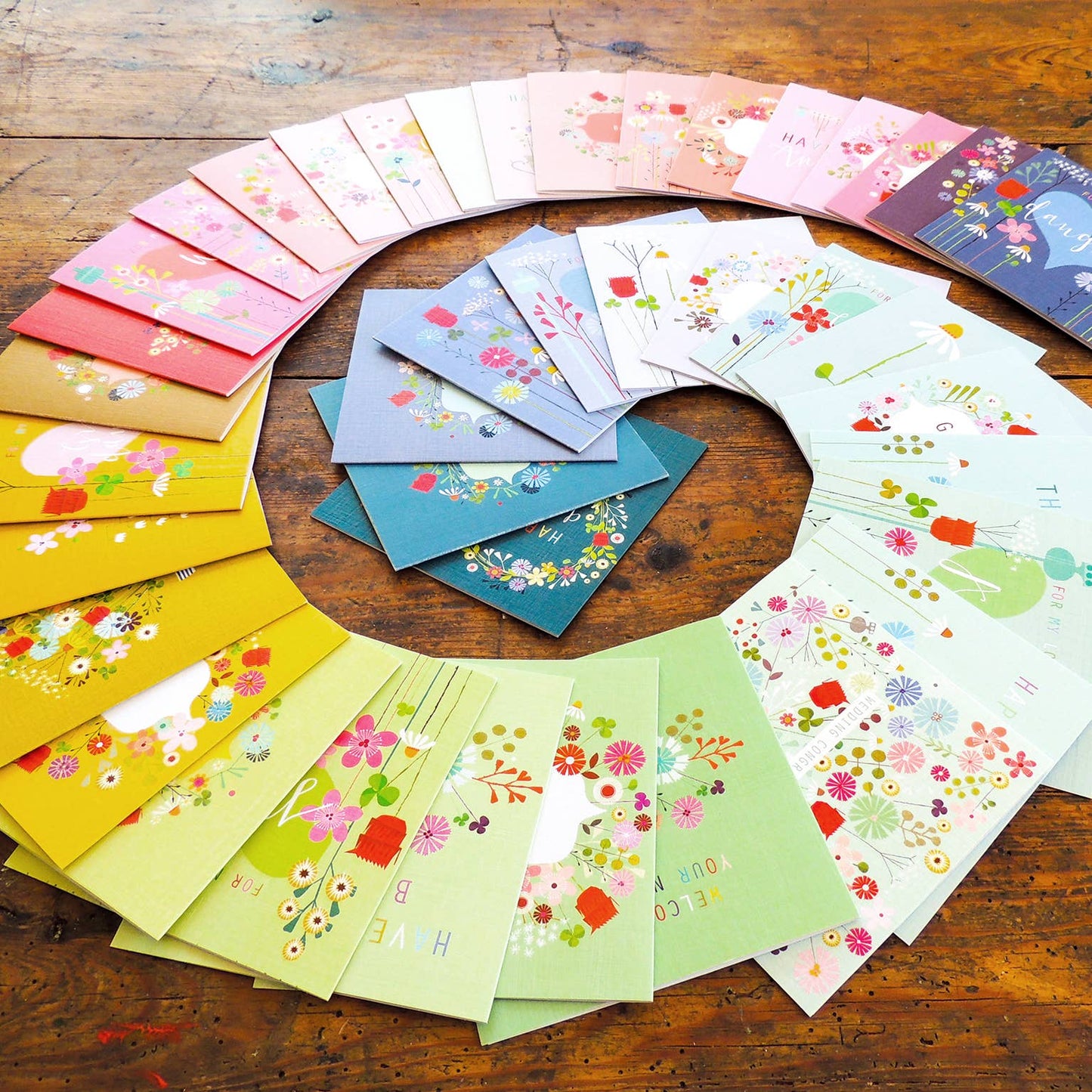 FL20 Floral Explosion Birthday Card