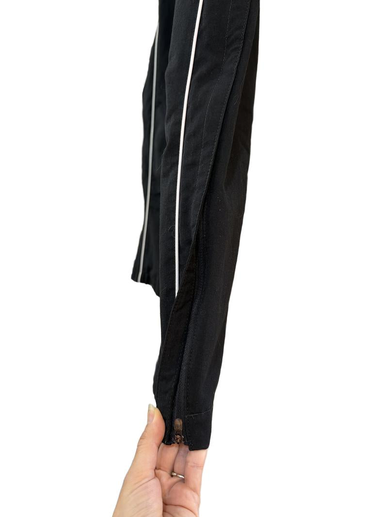 Preloved Squadkit - Black Zip Calf Walking Trousers, W 26"/28" (10-11y)