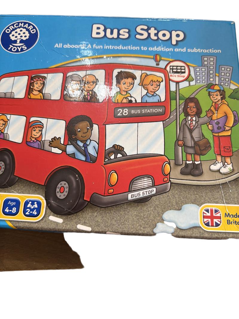 Preloved Toys - Bus Stop Game - Orchard Toys
