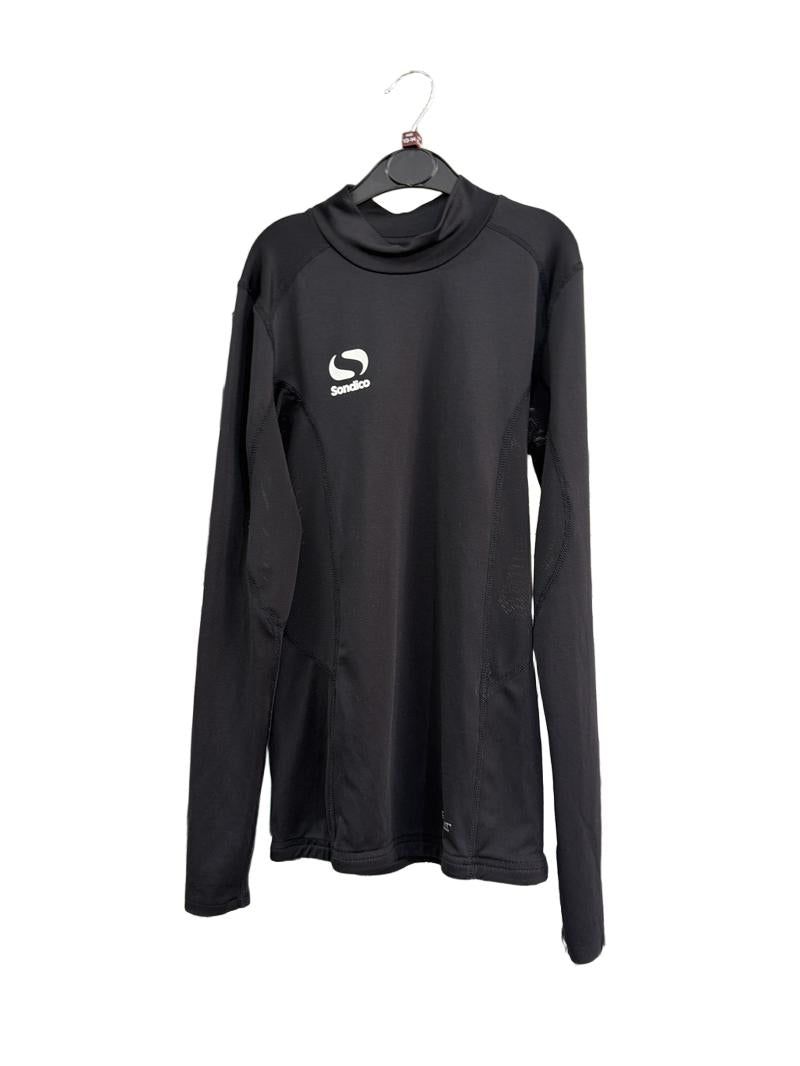 Preloved Sondico - Black Athletic Long-sleeved Thermal Top (13-14y)
