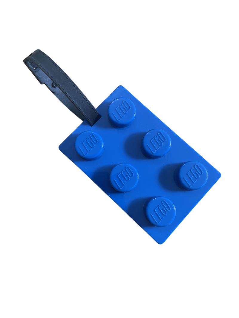 Preloved Funtastic Limited - Blue Lego Bag/Luggage Tag