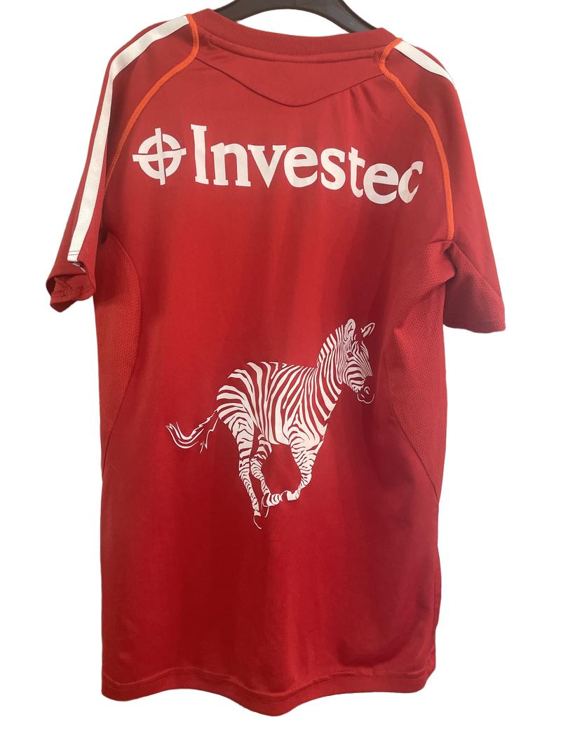 Preloved Adidas - Red Investec Athletic Top (10-11y)