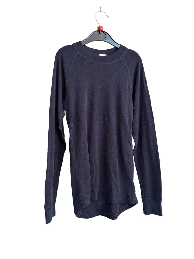 Preloved Polarn O. Pyret - Navy Long-sleeved Thermal Layer (8-9y, 9-10y)