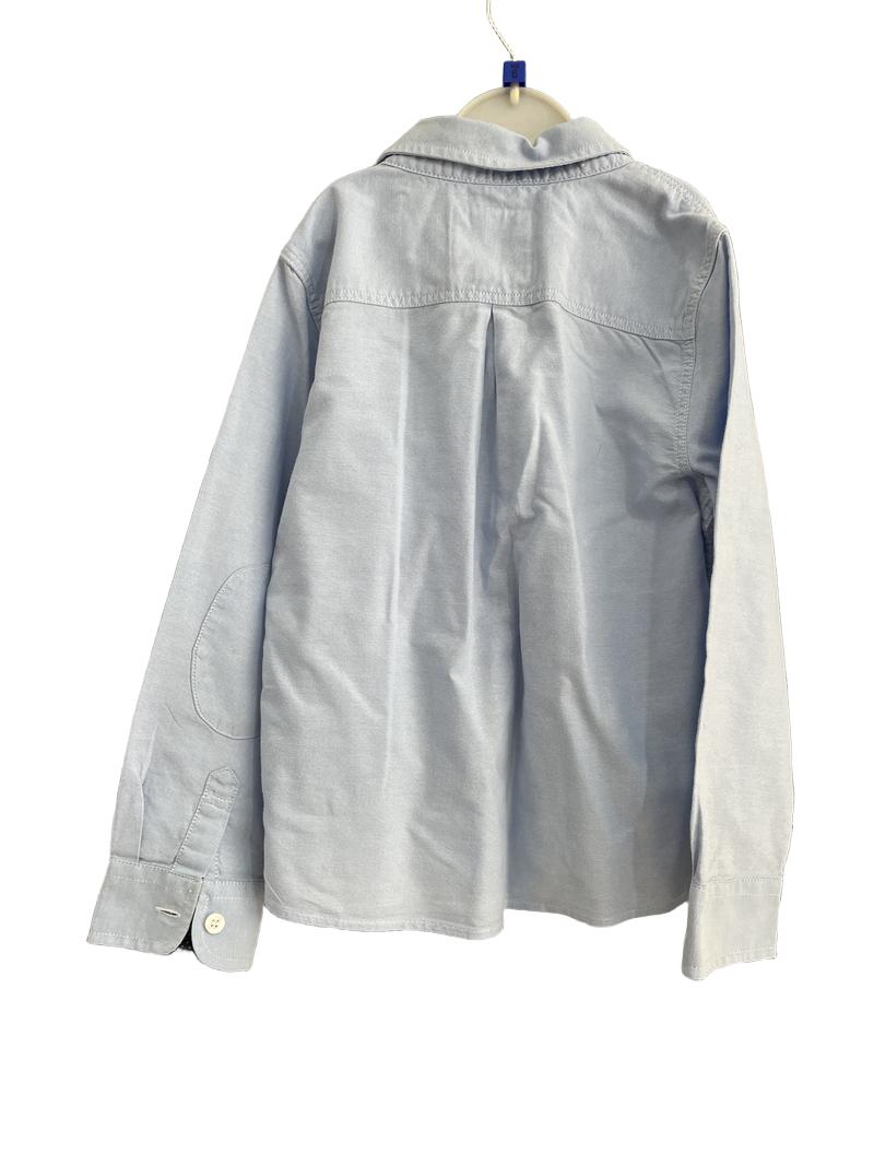Preloved Marks & Spencer - Blue Long-sleeved Button Down Shirt (6-7y)