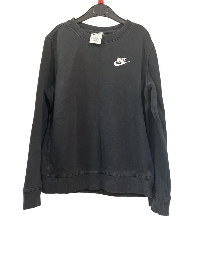 Preloved Nike - Black Nike Jumper (8-9y)
