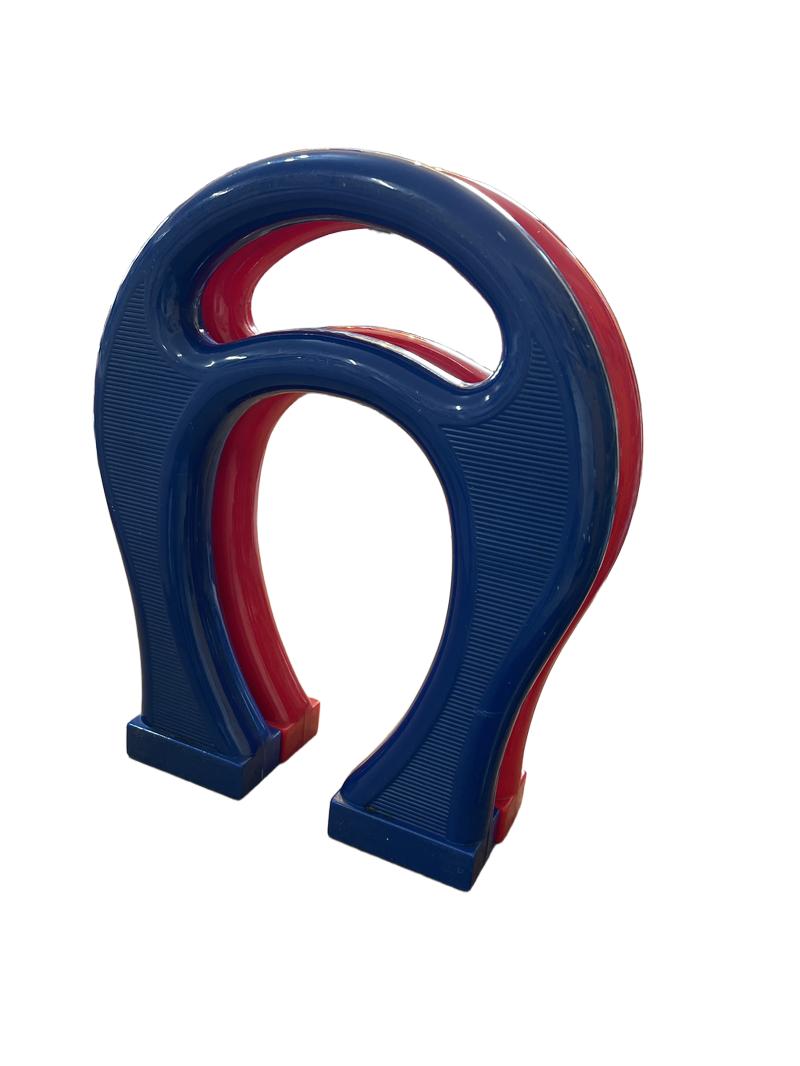 Preloved Toys - Giant Red And Blue Magnets - Unknown Brand