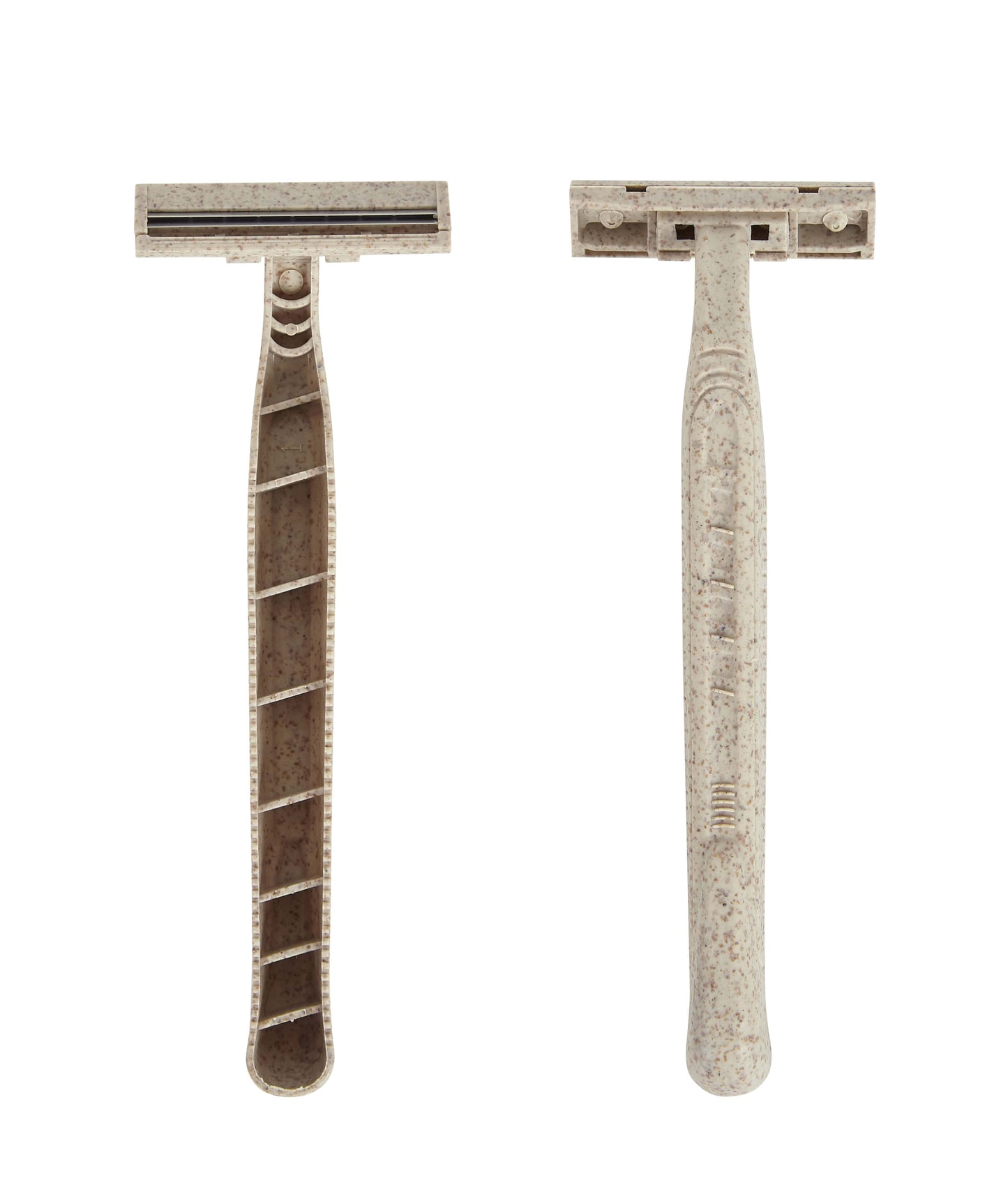 Biodegradable Wheat Straw Disposable Razors - each