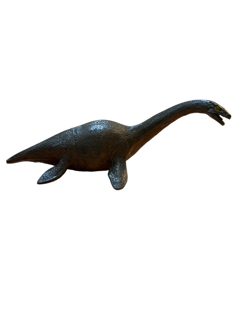 Preloved Toys - Green Brown Plesiosaur Swimming Dinosaur - Papo