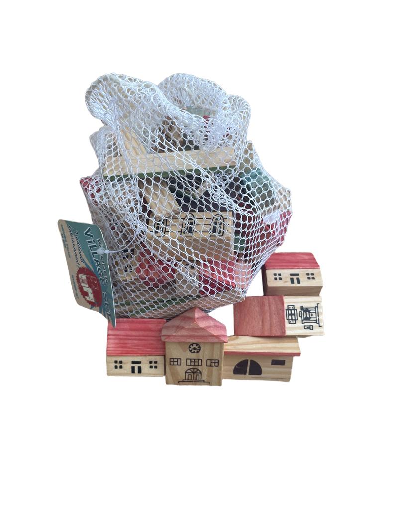 Preloved Toys - Wooden Village Set - Tobar