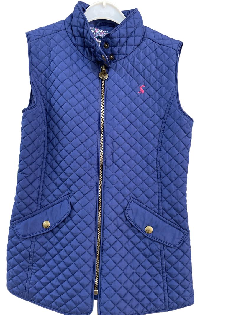 Preloved Joules - Navy Quilted Gilet (11-12y)