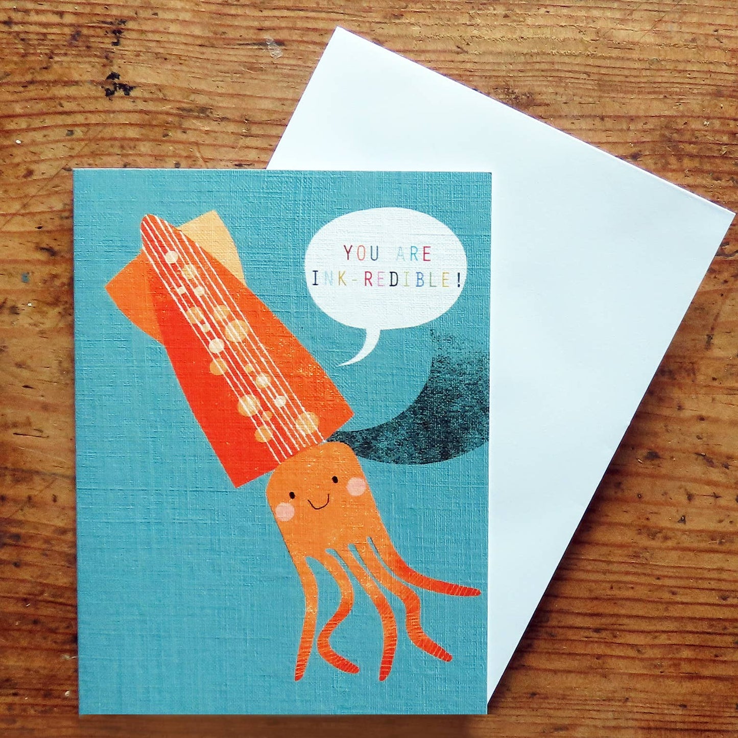 SM72 Mini Squid Well Done Card