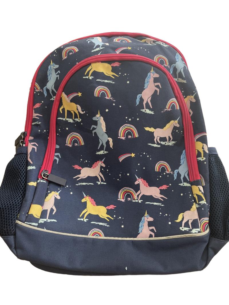 Preloved John Lewis - Unicorn And Rainbows Backpack.