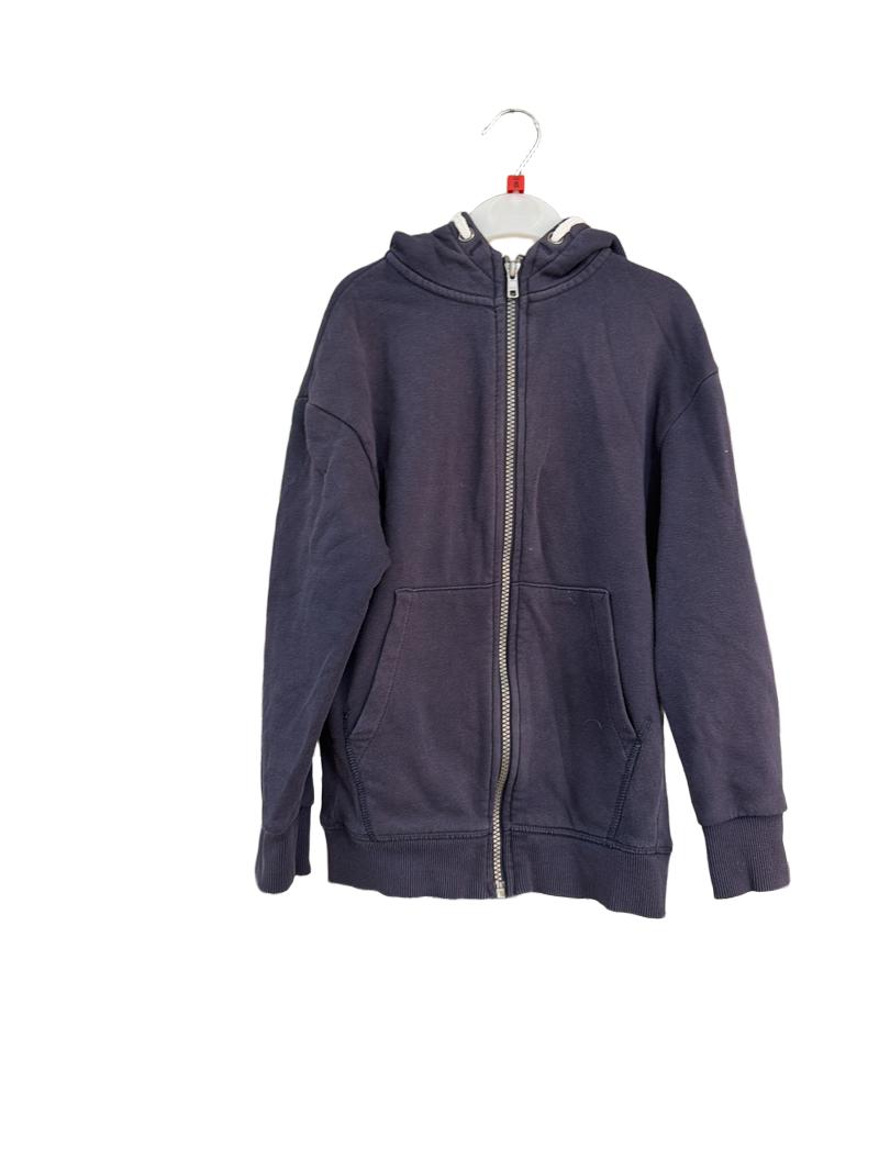 Preloved Marks & Spencer - Navy Zip Hoodie (8-9y)