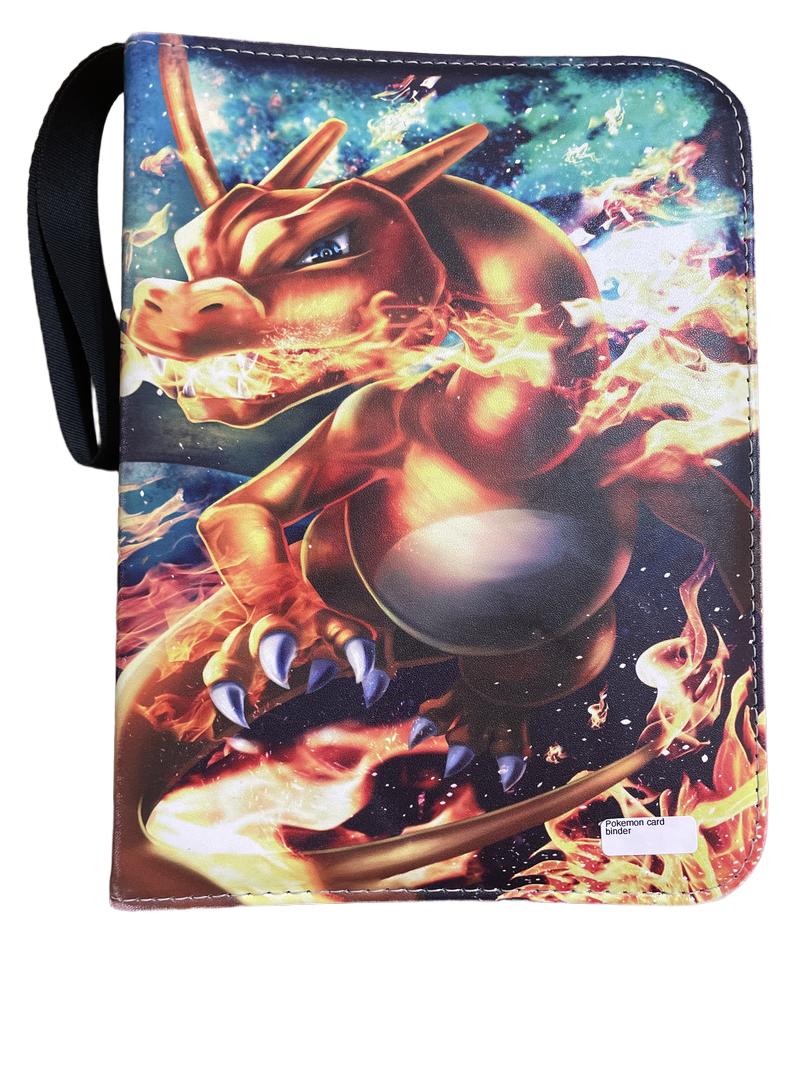 Preloved Toys - Pokemon Card Case Binder With Dragon - Unknown Brand
