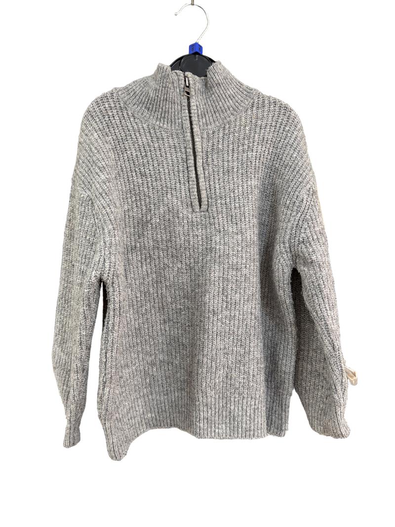 Preloved Zara - Gray Half-zip Jumper (6-7y)