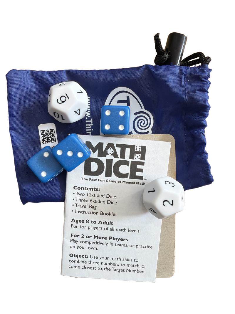 Preloved Toys - Math Dice Game - Thinkfun