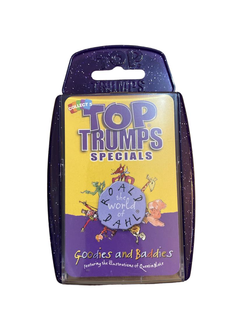 Preloved Toys - Roald Dahl Goodies And Baddies - Top Trumps