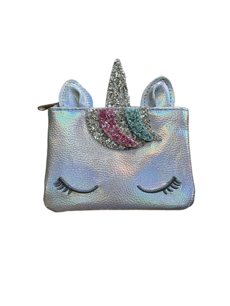 Preloved Angels By Accessorize - Silver Unicorn Coin Purse.
