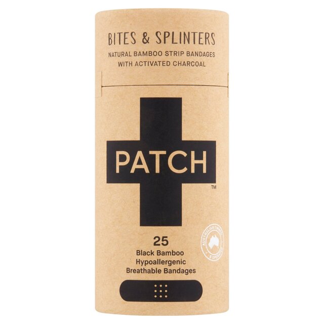 PATCH Bamboo Sensitive Plasters Activated Charcoal