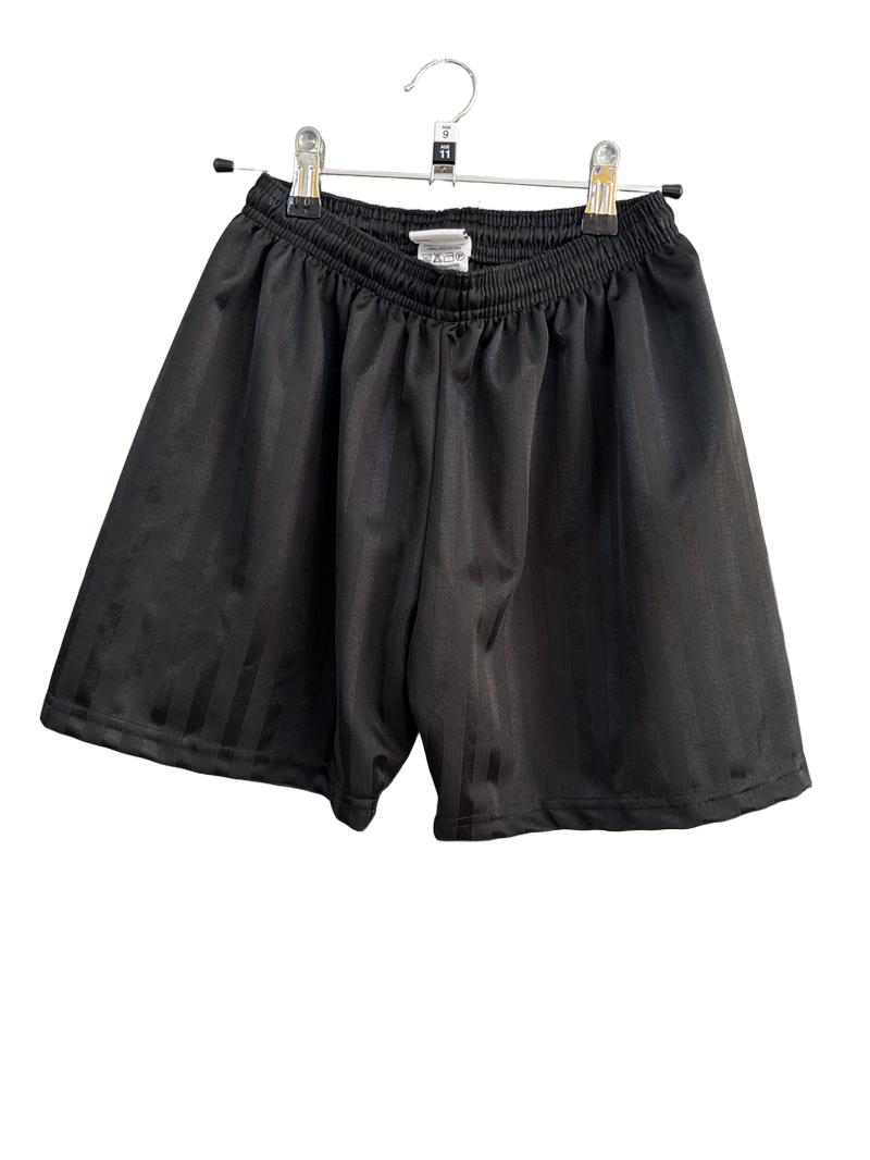 Preloved Banner - Black School Uniform PE Gym Shorts, Size 26/28 (9-10y, 10-11y, 11-12y, 12-13y)