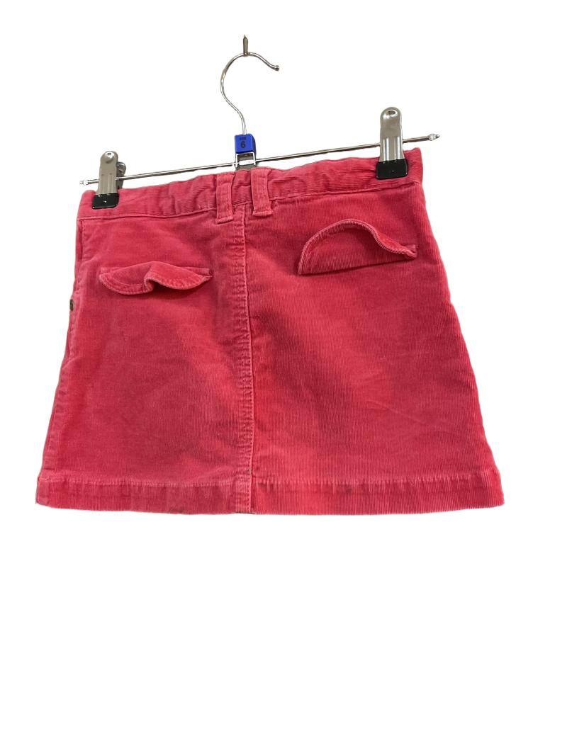 Preloved John Lewis - Pink Corduroy Mini Skirt (6-7y)