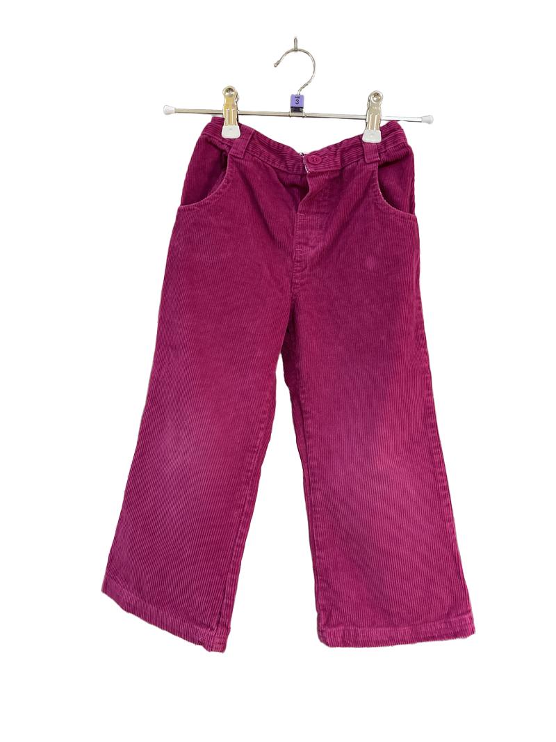 Preloved Jojo Maman Bebe - Pink Corduroy Trousers (3-4y)