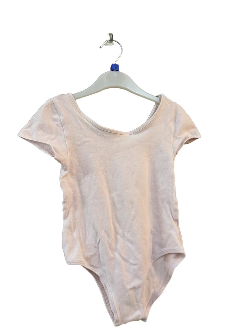 Preloved John Lewis - Pink Short-sleeved Leotard (6-7y)
