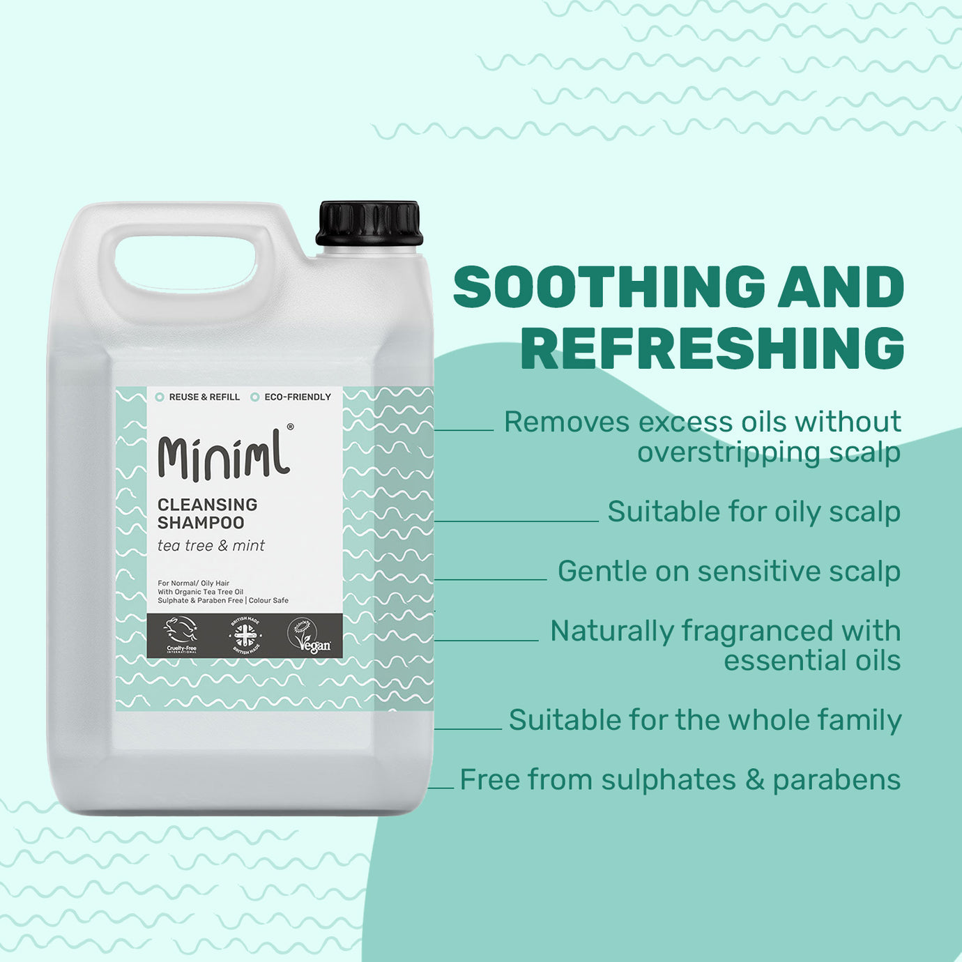 Miniml Shampoo REFILL (per 10 ml)