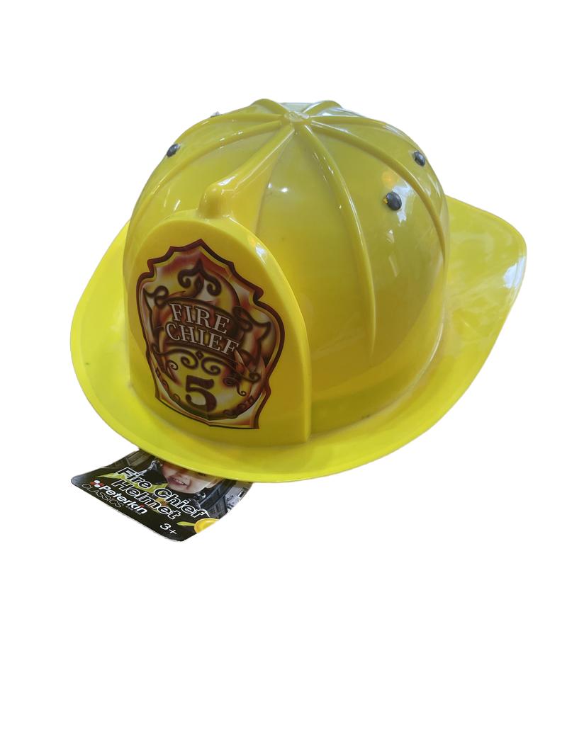 Preloved Peterkin - Yellow Fire Chief Helmet.