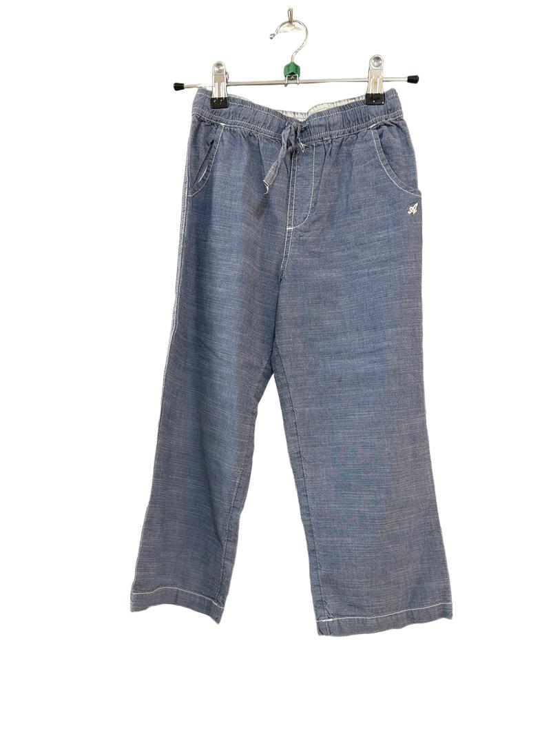 Preloved Autograph (M&S) - Blue Chambray Trousers (5-6y)
