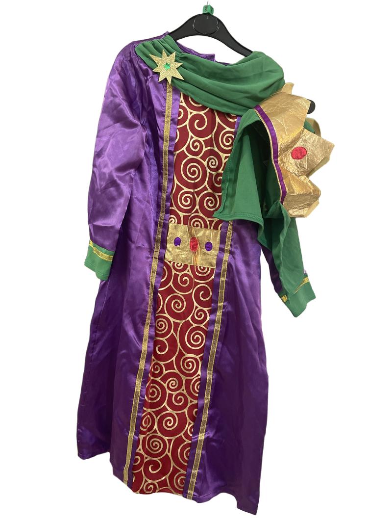 Preloved Amscan Inc - Purple King Costume. With Crown. (5-6y)