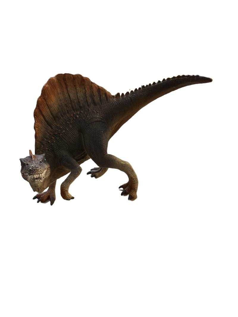 Preloved Toys - Orange Spinosaurus Dinosaur - Schleich