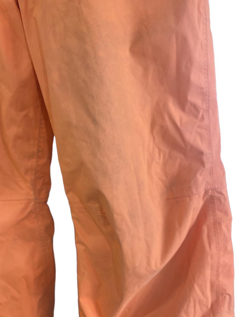 Preloved North Face - Orange Ski Trousers Salopettes (10-11y, 11-12y)