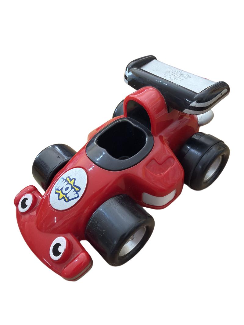 Preloved Toys - Red Plastic Racecar - Wowtoys