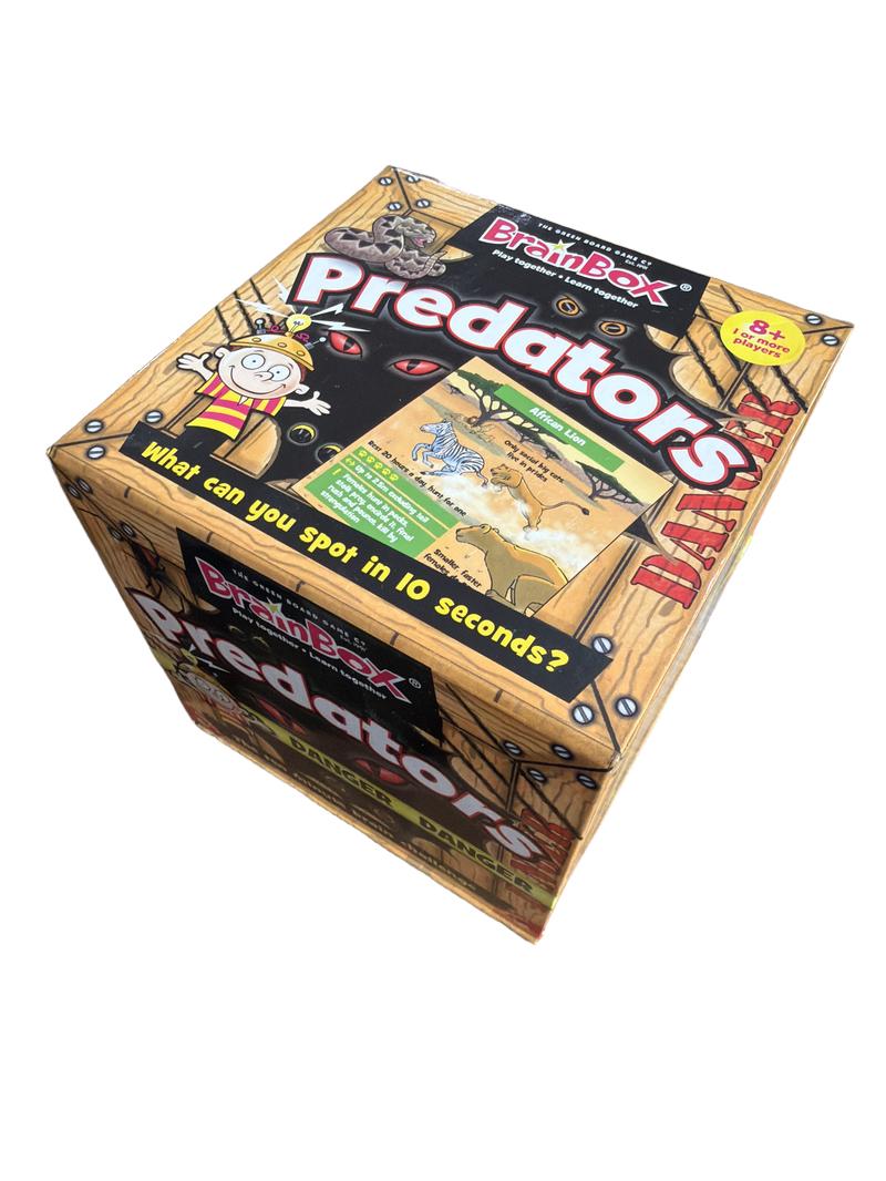 Preloved Toys - Predators BrainBox Game - The Green Board Game Company