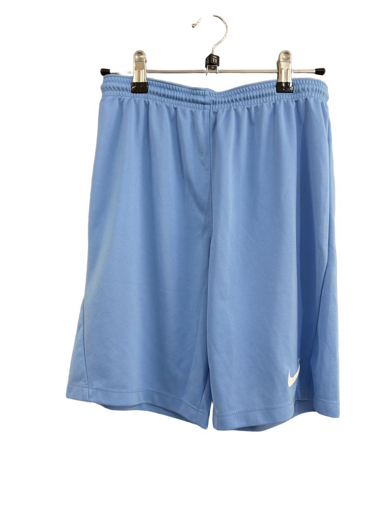 Preloved Nike - Light Blue Dri-fit Athletic Shorts, 147-158 Cm (11-12y)