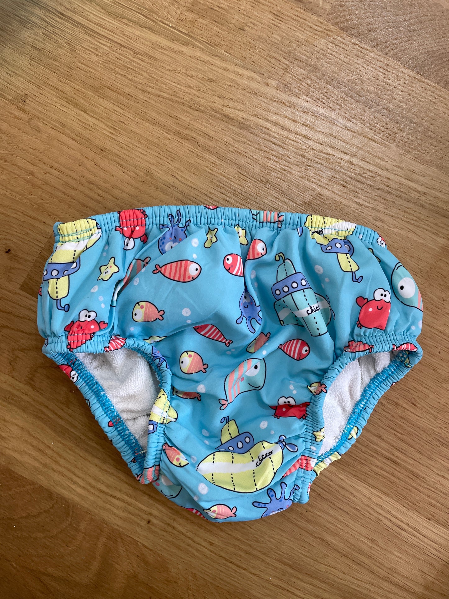 My first Chicco swim nappy 9m