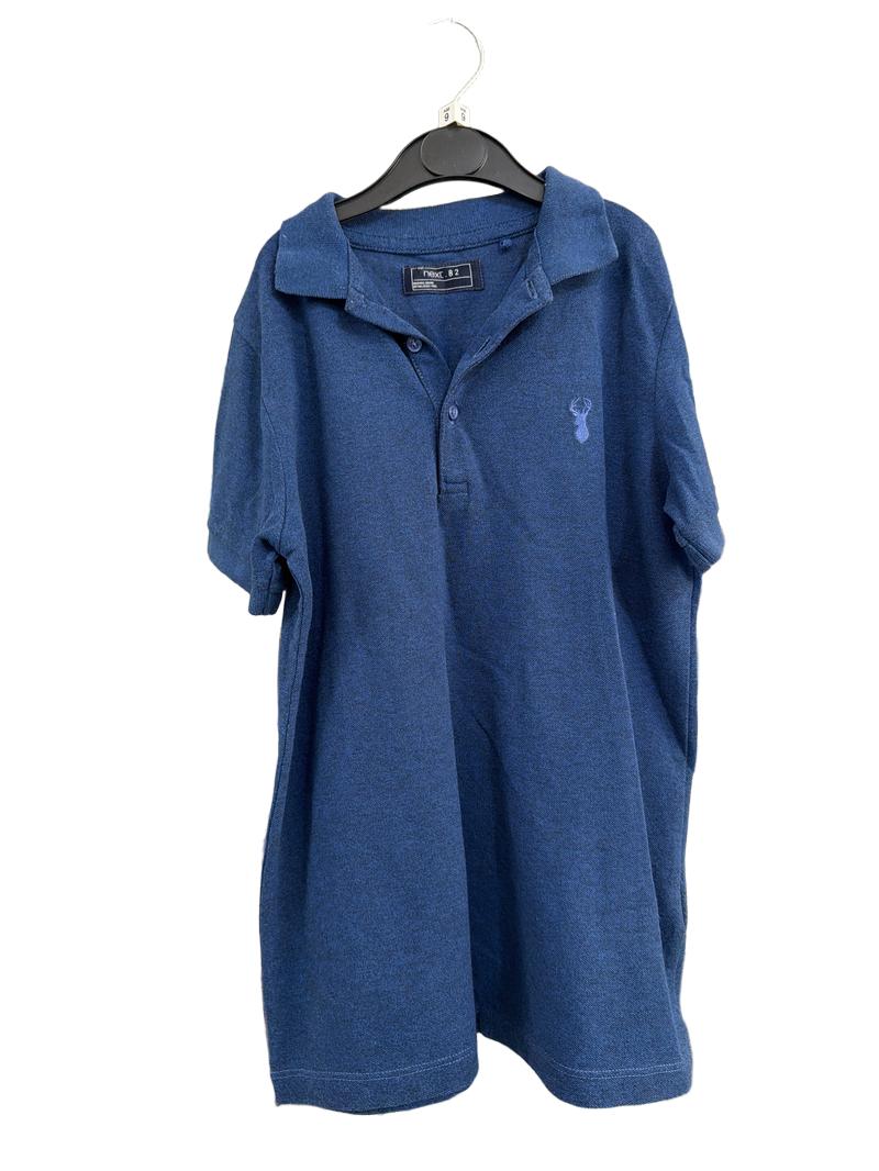 Preloved Next - Blue Polo Shirt (9-10y)
