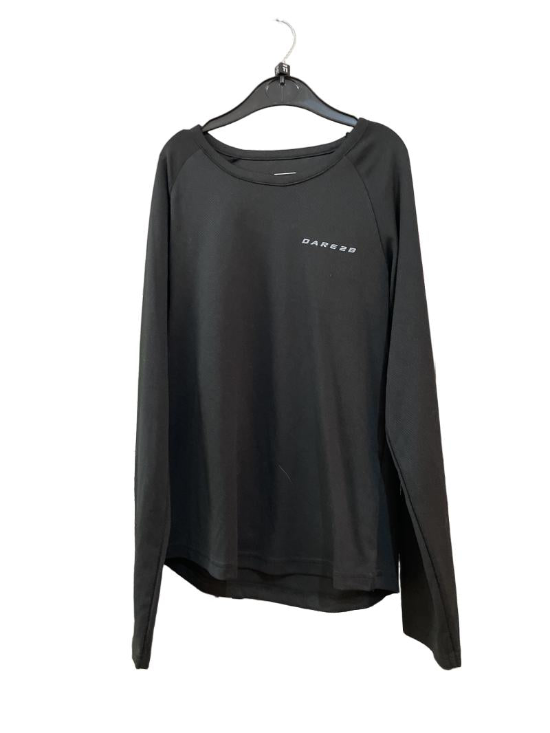 Preloved Dare 2b - Black Wicking Long Sleeve Athletic Top (11-12y)