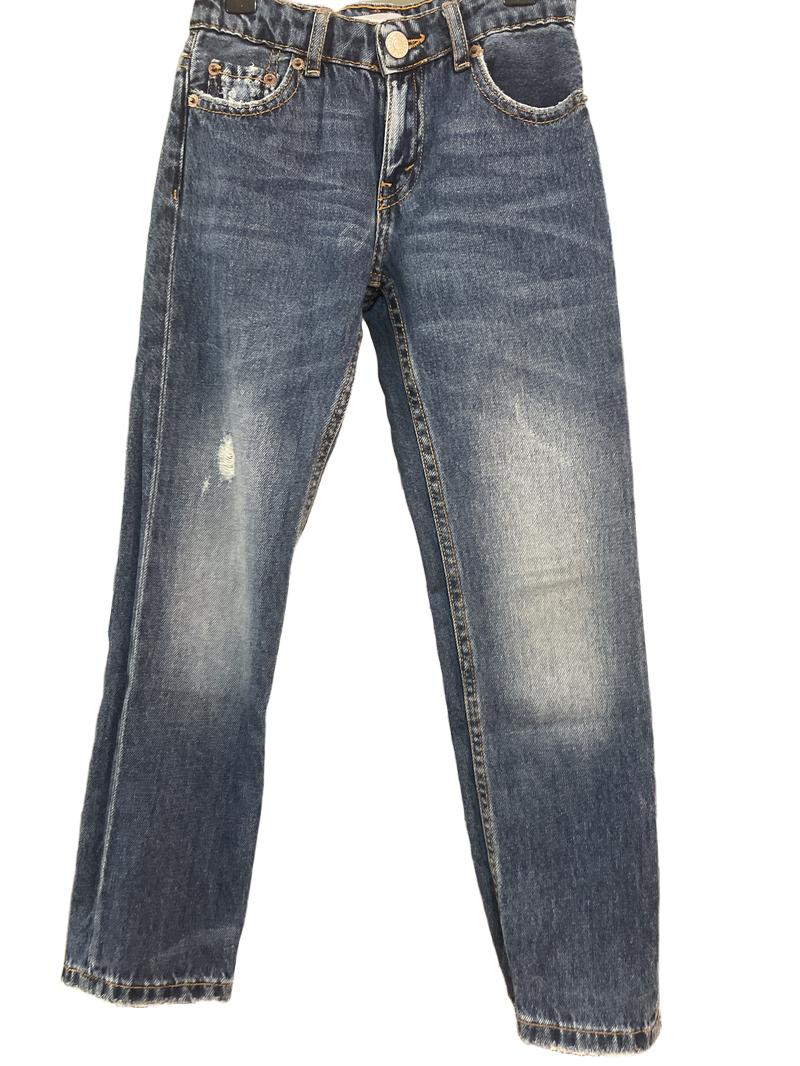 Preloved Zara - Distressed Blue Jeans (8-9y)