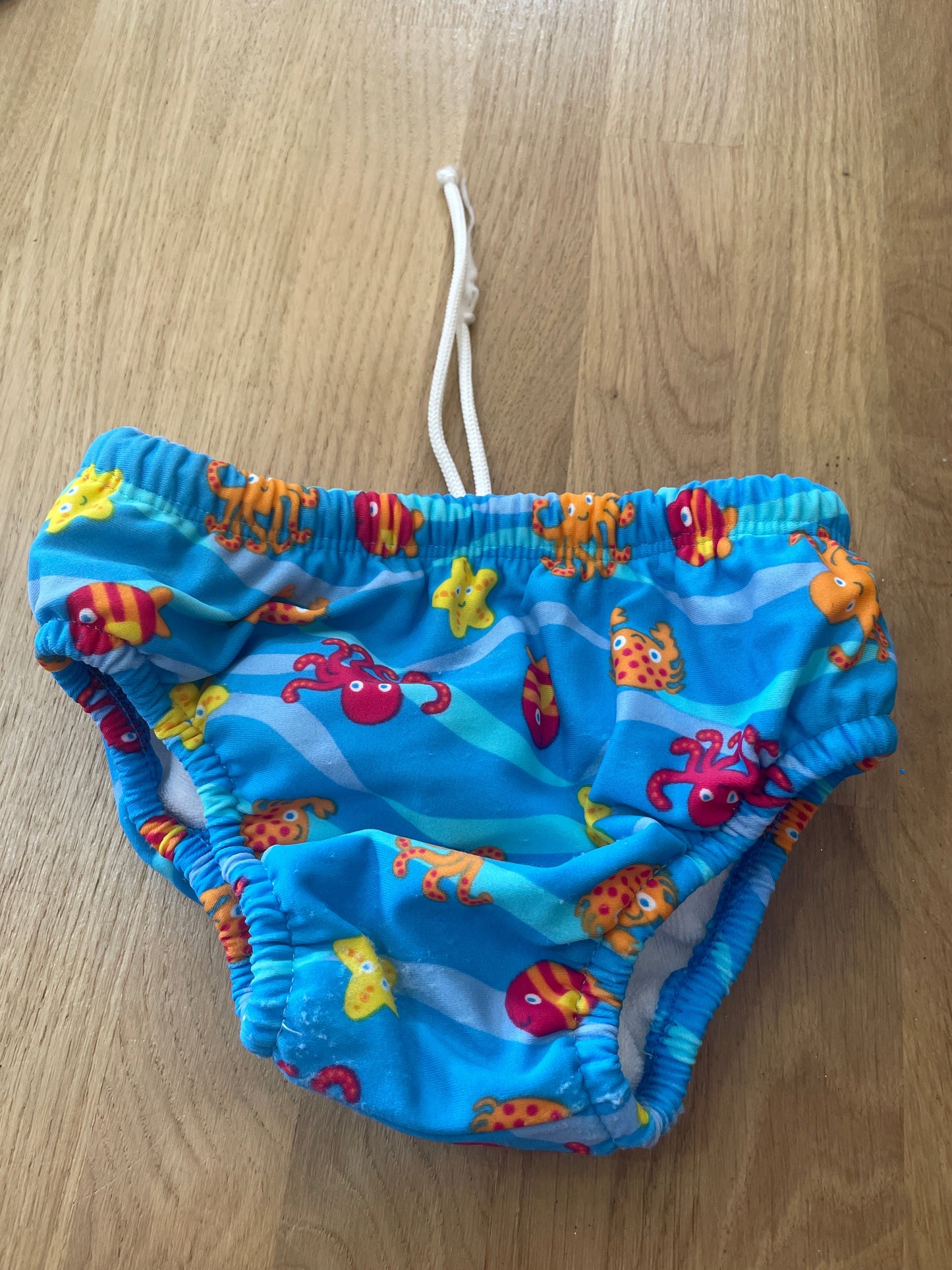 Mothercare small blue octopus swim nappy